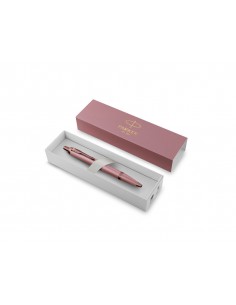 Boligrafo parker im pointe moyenne mauve rosa/cobre