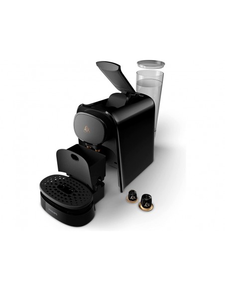 Cafetera de capsulas philips barista 19 bares 1450w 1l doble espresso compatible con capsulas l'or y nespresso Cafetera de capsulas philips barista 19 bares 1450w 1l doble espresso compatible con capsulas l'or y nespresso
