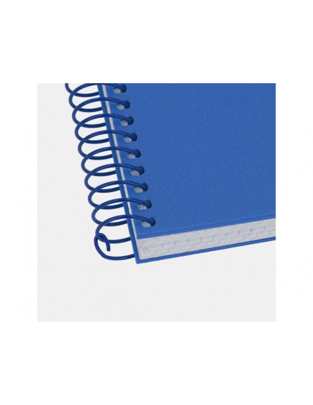 Cuaderno espiral antartik a4 tapa foam 80h 90gr cuadro 4mm con margen color azul Cuaderno espiral antartik a4 tapa foam 80h 90gr cuadro 4mm con margen color azul