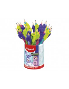 Lapiz de grafito maped hb goma con adaptador ergon kidy