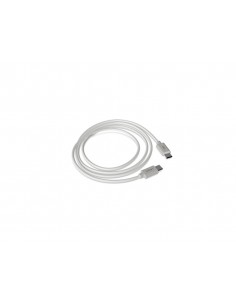 Cable groovy usb-c a apple lightning longitud 1,5 m color blanco