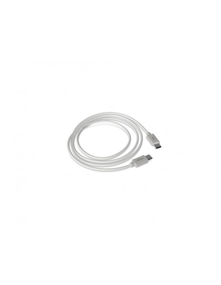 Cable groovy usb-c a apple lightning longitud 1,5 m color blanco