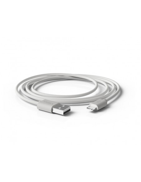 Cable groovy usb 2.0 a apple lightning longitud 1,5 m color blanco
