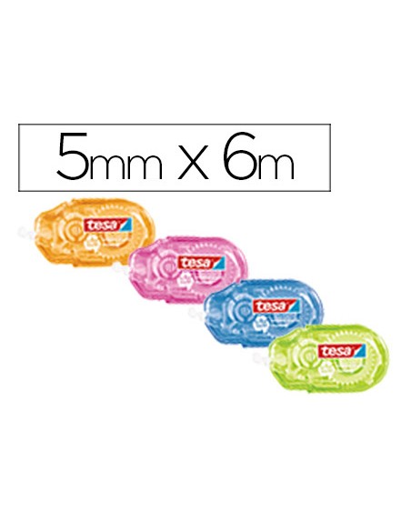 Corrector tesa cinta mini 5 mm x 6 m
