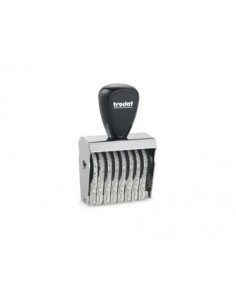 Numerador trodat entintaje manual con 8 bandas 5 mm