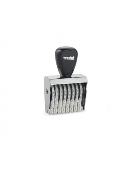 Numerador trodat entintaje manual con 8 bandas 5 mm