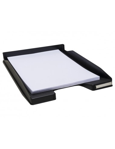 Bandeja sobremesa plastico exacompta midi combo color negro 346x255x65 mm