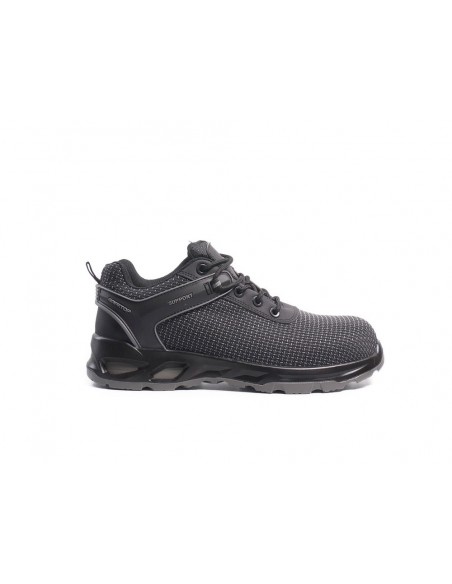 Zapatos de seguridad safetop amantio tejido putek suela pu bidensidad s3 talla 46 color gris