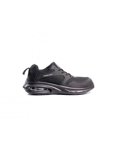 Zapatos de seguridad safetop duttio microfibra transpirable suela pu bidendidad s1pl sr fo talla