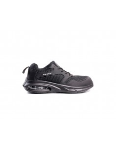 Zapatos de seguridad safetop duttio microfibra transpirable suela pu bidendidad s1pl sr fo talla