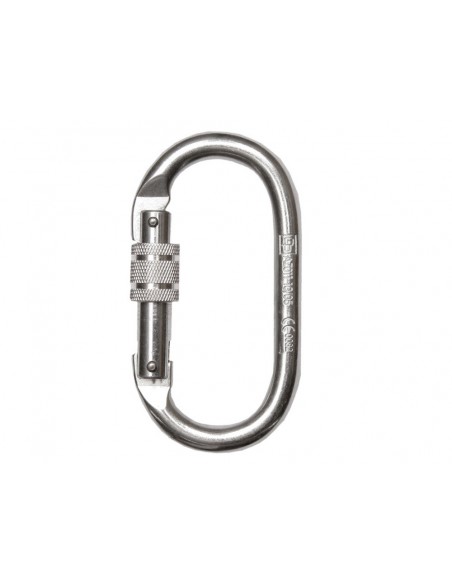 Mosqueton safetop de rosca acero con apertura 19 mm