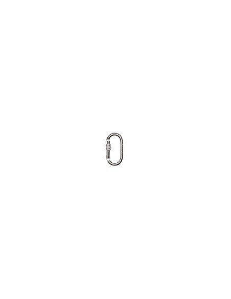Mosqueton safetop de rosca acero con apertura 19 mm