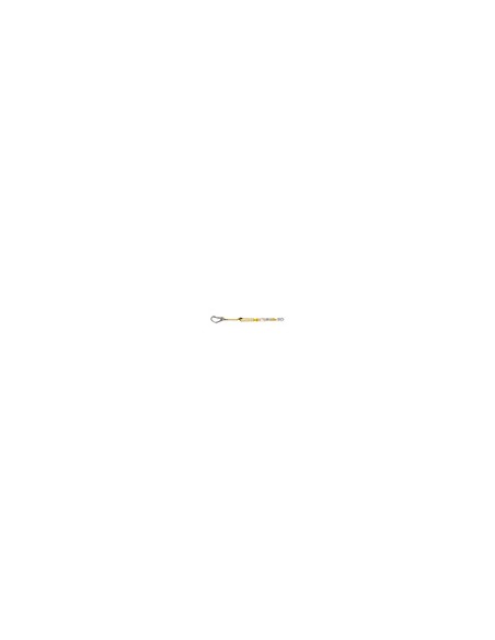 Cuerda safetop regulable con absorbedor y mosquetones 1,98 m