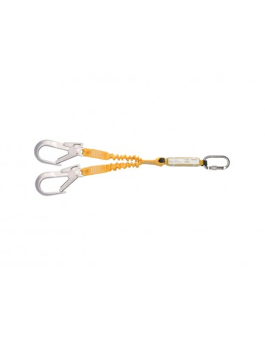 Cinta elastica doble safetop 1,78 m con absorbedor y mosquetones