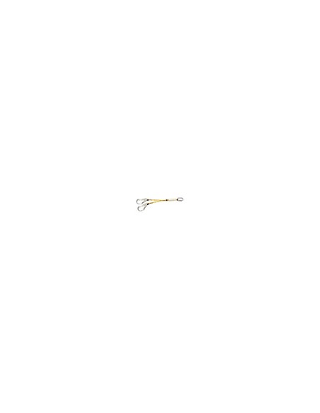 Cuerda doble safetop 1,72 m con absorbedor + 80113j (2 uds.) + 80112 j