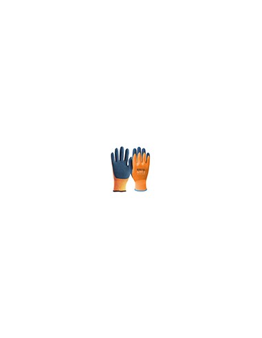 Guantes de latex safetop thermofoam impermeable forro antifrio talla 9