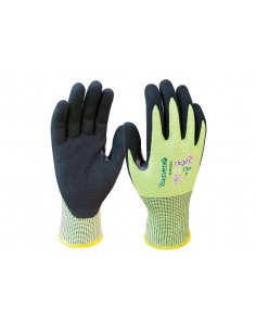Guantes de nitrilo safetop tornolux-f anticorte tdm nivel f con refuerzo talla 10