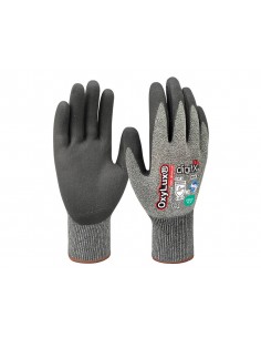 Guantes de nitrilo y nylon safetop oxylux satinado talla 9