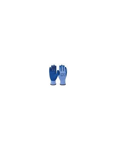 Guantes de latex safetop tough-wire sintetico sin costuras talla 10