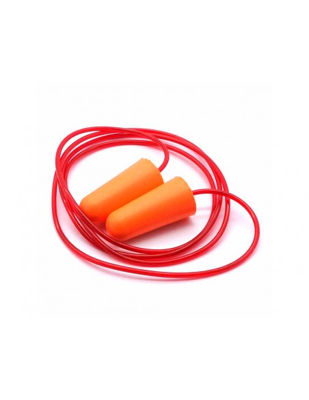 Tapon auditivo safetop pinkie corded pu foam con cordon snr 37 db caja de 200 pares Tapon auditivo safetop pinkie corded pu foam con cordon snr 37 db caja de 200 pares