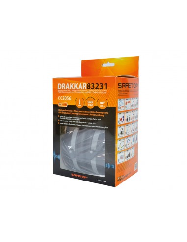 Protector auditivo safetop drakkar doble carcasa snr 34 db