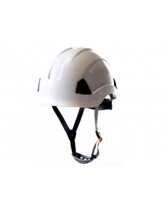 Casco 1000v safetop climber sin visera con barboquejo en397/en50365 blanco