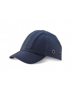Visera casco safetop deportiva algodon azul marino en812