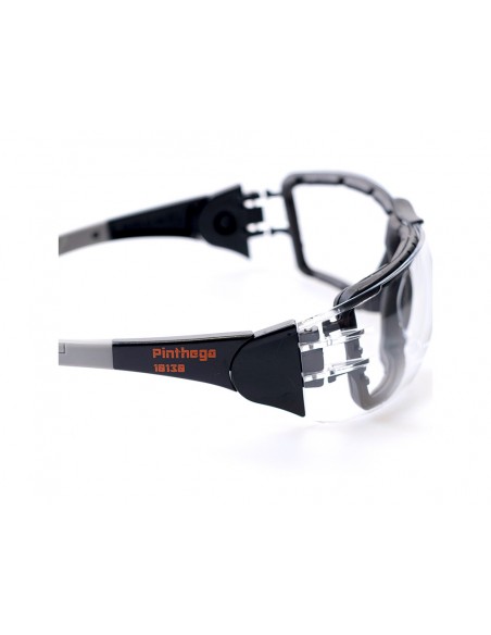 Gafas de proteccion safetop pinthega 2 en 1 ocular claro con banda interior Gafas de proteccion safetop pinthega 2 en 1 ocular claro con banda interior