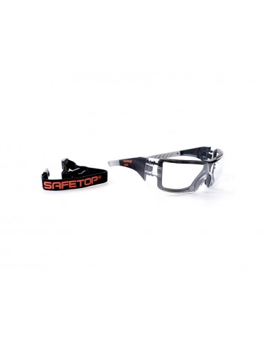 Gafas de proteccion safetop pinthega 2 en 1 ocular claro con banda interior