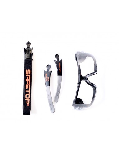 Gafas de proteccion safetop pinthega 2 en 1 ocular claro con banda interior