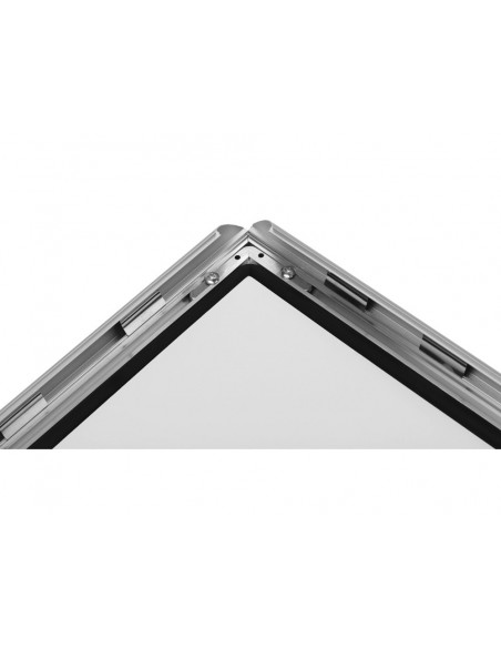 Marco portaanuncios durable outdoor a3 marco aluminio anodizado plata 470x350x12 mm