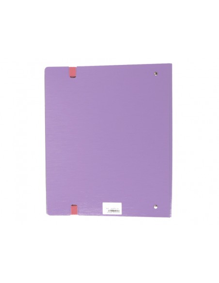 Carpeta 4 anillas 40 mm mixtas mariola polyfoam din a4 sin recambio pastel palabras