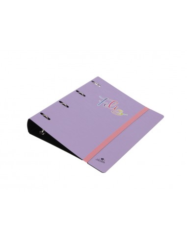 Carpeta 4 anillas 40 mm mixtas mariola polyfoam din a4 sin recambio pastel palabras