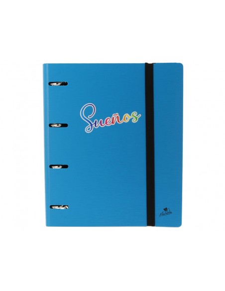 Carpeta 4 anillas 40 mm mixtas mariola polyfoam din a4 sin recambio palabras