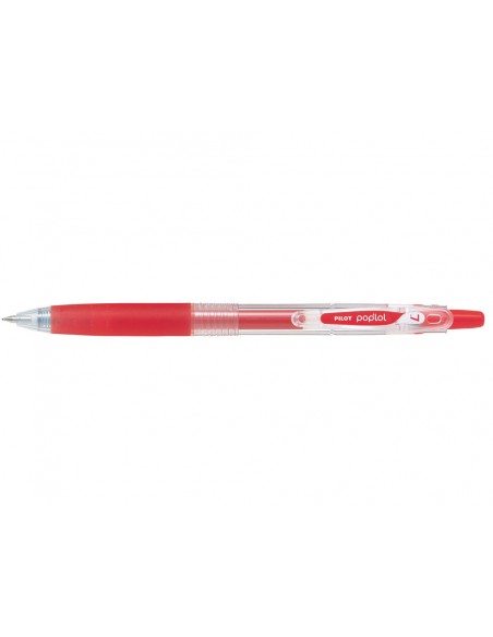 Boligrafo pilot pop lol tinta gel retractil classic rojo 0,7 mm