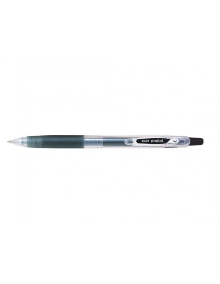Boligrafo pilot pop lol tinta gel retractil classic negro 0,7 mm