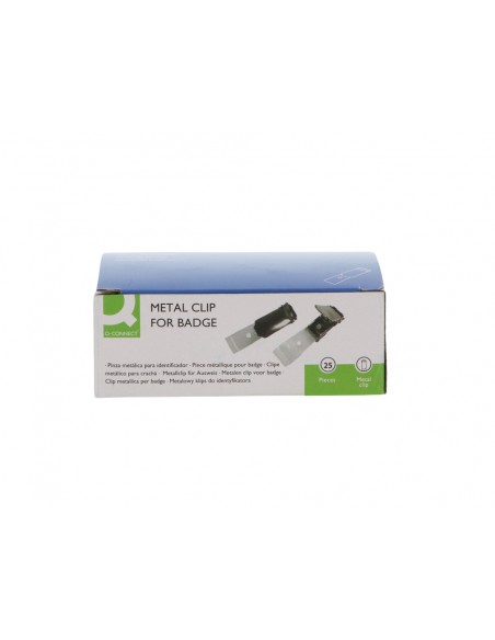 Pinza metalica q-connect para identificador