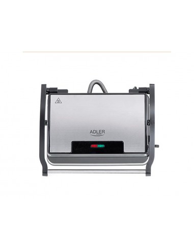 Grill electrico adler 1200w placas ajustables