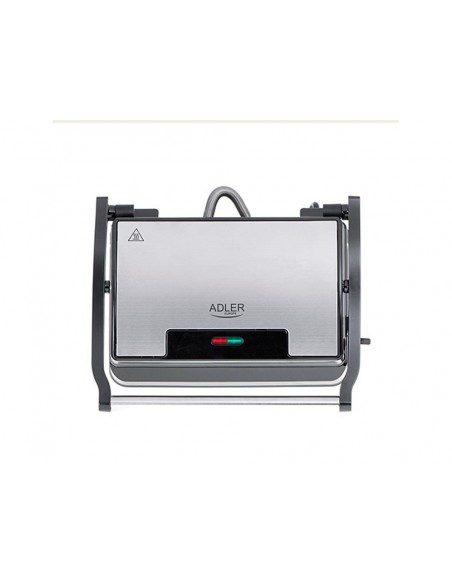 Grill electrico adler 1200w placas ajustables