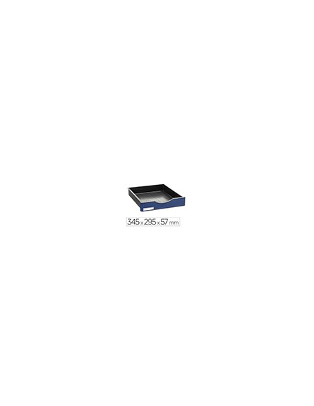 Cajon modular archivo 2000 archivodoc grande frontal intercambiable color azul 345x295x57 mm