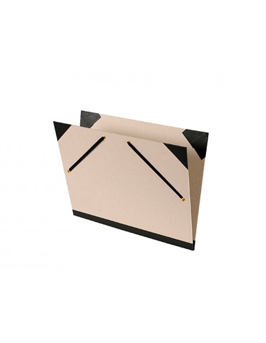 Carpeta dibujo canson brut 52x72 cm con gomas color gris