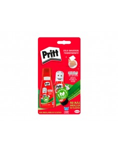 Pegamento cola universal pritt transparente bote de 100 g