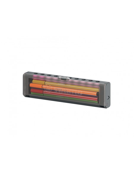 Rotulador stabilo acuarelable pen 68 estuche click set 10 unidades colores surtidos Rotulador stabilo acuarelable pen 68 estuche click set 10 unidades colores surtidos
