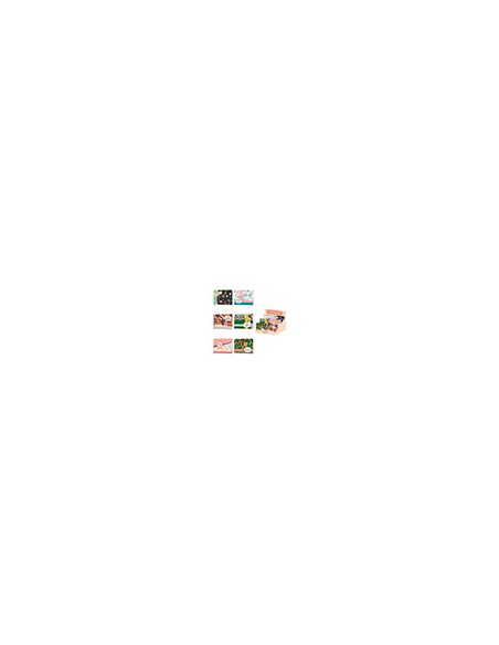 Mini postal arguval mujer 127x89 mm