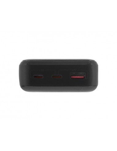 Bateria externa tnb 20000 mah para portatiles 65 w usb-c + 2xusb-a color negro