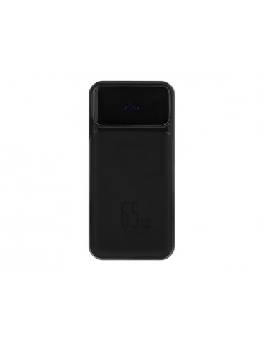 Bateria externa tnb 20000 mah para portatiles 65 w usb-c + 2xusb-a color negro