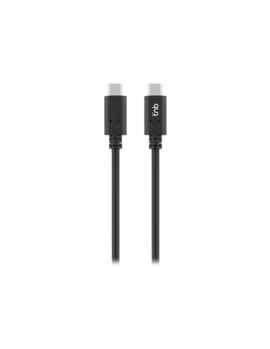 Cable tnb usb-c a usb-c longitud 1 m color negro