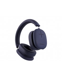 Auriculares tnb bounce max diadema inalambrico bluetooth con microfono color azul marino