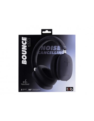 Auriculares tnb bounce max diadema inalambrico bluetooth con microfono color azul marino