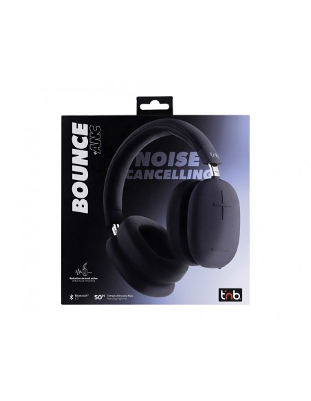 Auriculares tnb bounce max diadema inalambrico bluetooth con microfono color azul marino Auriculares tnb bounce max diadema inalambrico bluetooth con microfono color azul marino